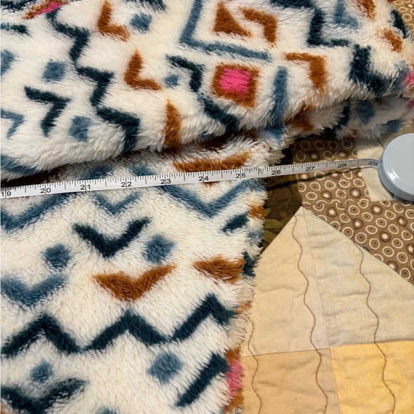 Eddie Bauer Multicolor Geometric Cowl Sweater. - Picture 12 of 15